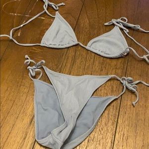 Baby blue pac sun bathing suit